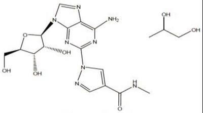 Regadenoson-structure (Regadenoson Structure)