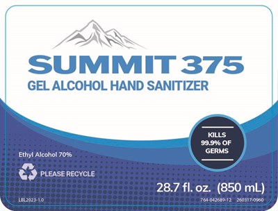 Product Label (850 mL Cartridge (Front))