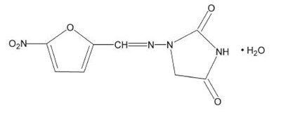 Nitrofurantoin Monohydrate Structural Formula (450f11dc A7cc 448f A966 039b227d270c 02)