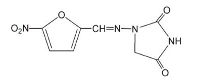 Nitrofurantoin Macrocrystals Structural Formula (Image 01)