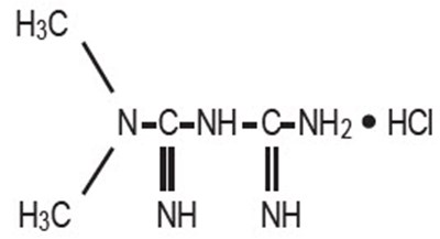 Chemical Structure (Metformin 01)