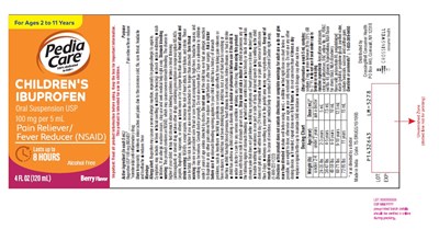 Package Label-principal Display Panel 4 Fl Oz (120 mL) Container Label (Ibuprofen Berry Fig1)