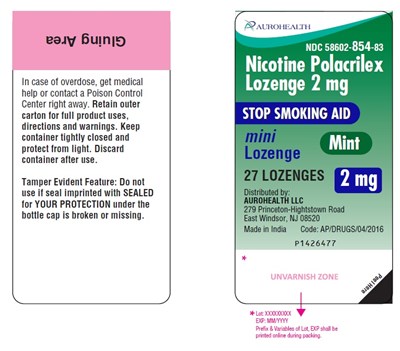 Package Label.principal Display Panel (2 mg (27 Lozenges, Container Label))