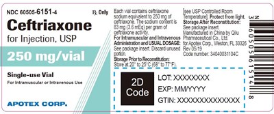 002.jpg Ceftriaxone for Injection 250 mg Label - 002