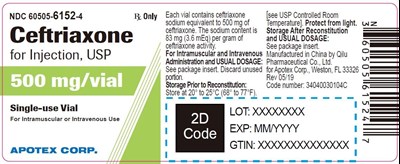 003.jpg Ceftriaxone for Injection 500 mg Label - 003