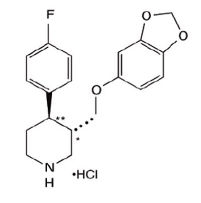 Chemical Structure (Paroxetine 01)