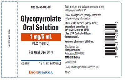 Principal Display Panel (473 mL Bottle Label)