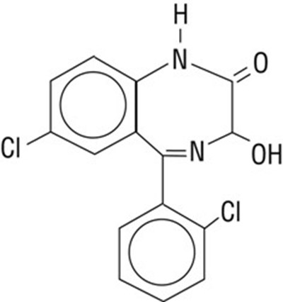 Lorazepam Injection Structural Formula (Lorazepam Injection Usp   Civica 1)