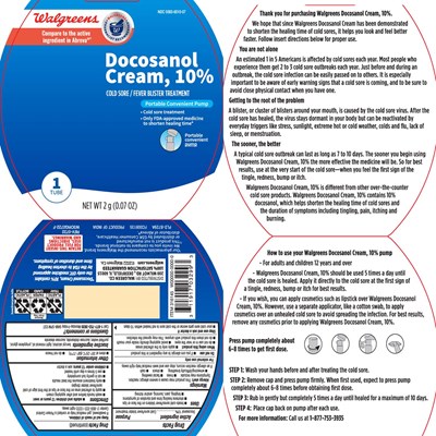 Docosanol Cream 10% (Docosanol 10 Percent Pump Cream Ene 1)