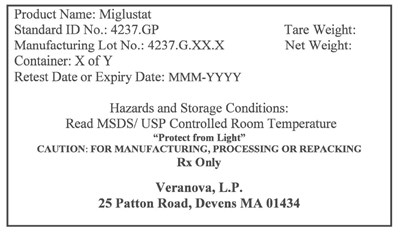 Miglustat_Label.jpg Miglustat Label - Miglustat Label