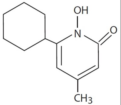 Ciclopirox Gel Structural Formula (Image 01)