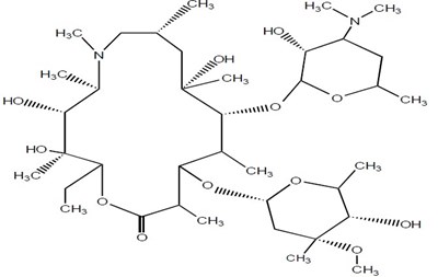 Chemical Structure (Azithromycin 01)