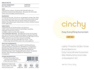 Package Label (Cinchy 208)