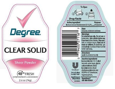 Degree Clear Solid Sheer Powder Pdp (Degreeclearsolidsheerpowderpdp)