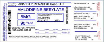 Image Label (Amlodipine Besylate For Invagen 5)