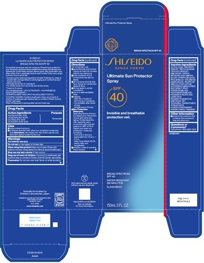 PRINCIPAL DISPLAY PANEL - 150 mL Cartridge Carton - shiseido 01