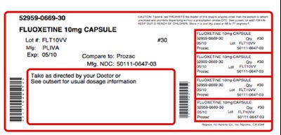 FluoxetineLabel - FluoxetineLabel