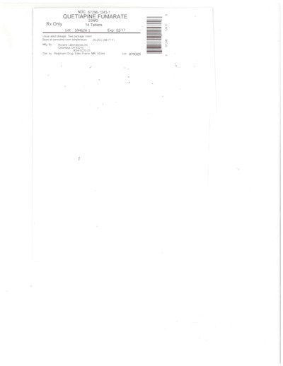 Quetiapine 25mg (Doc20170615160931 001)