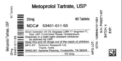 Label (53401 0011 53)