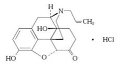 Structural Formula For Naloxone Hydrochloride (Zimhi 04)
