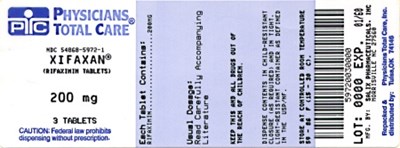 XIFAXAN 200 mg Tablets Label - 5972