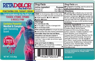 Principal Display Panel (85 g Bottle Label)