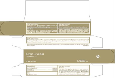 Principal Display Panel - 12 ml Tube Box - (PECHE) - BROWN - lbel 01