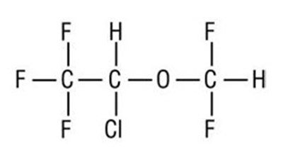 Chemical Structure (Isoflurane 01)