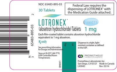 lot00-0007-05.jpg Principal Display Panel - Lotronex 1 mg Bottle Label - lot00 0007 05