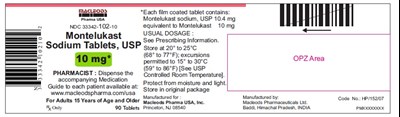 444 (Montelukast Bottle 90)