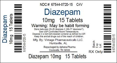 Bottle Label 10mg (67544 720)