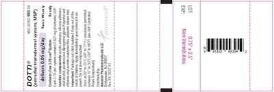 0.05 mg/day Pouch (Dotti Estradiol Transdermal System 21)