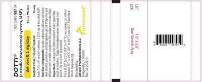 0.1 mg/day Pouch (Dotti Estradiol Transdermal System 25)