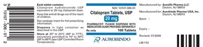 Package Label.principal Disply Panel (20 MG(100's Bottle))
