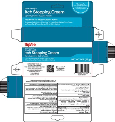 Hyvee Itch Stopping Cream Carton Image