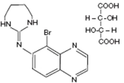 Brimonidine Tartrate (structural Formula) (5287d7b5 1575 449b Abec Bb0f1cffed35 01)