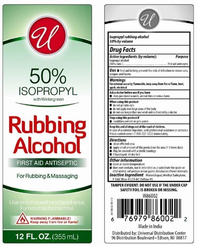 isopropyl-rubbing-alcohol-wintergreen.jpg PRINCIPAL DISPLAY PANEL - isopropyl rubbing alcohol wintergreen