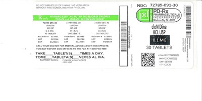 72789091 Label (72789091)