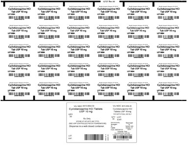 cyclobenzaprine-hcl-10mg-8084-5.jpg Cyclobenzaprine HCl 10mg unit dose label - cyclobenzaprine hcl 10mg 8084 5