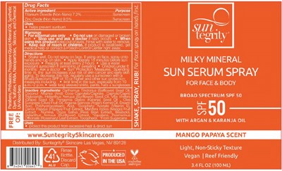 PRINCIPAL DISPLAY PANEL - 100 ML Bottle Label - sun 01