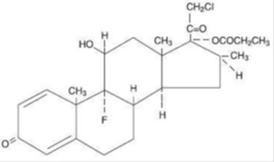 Structural Formula (Clobetasol Propionate Cream Usp 1)