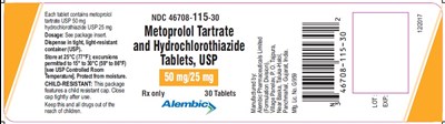 metoprololhctz-5025.jpg 30 Tablets in 1 Bottle - metoprololhctz 5025