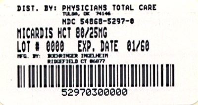 5297.jpg Micardis HCT 80 mg/25 mg 30 Tablets - 5297