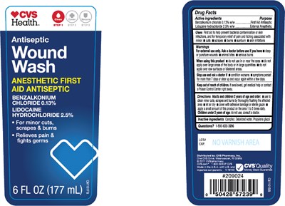 61101WoundWash.jpg label - 61101WoundWash