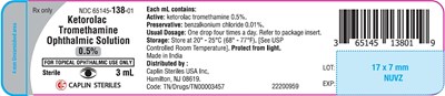 Ketorolac-tromethamine-3ml-container (Ketorolac Tromethamine 3ml Container)