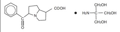 Ketorolac-tromethamine-structure (Ketorolac Tromethamine Structure)