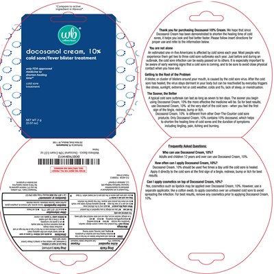 Docosanol 10% (Docosanol 10 Percent Creamene Wb 1)