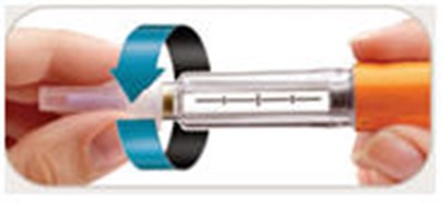byetta-09.jpg Remove paper from needle - byetta 09