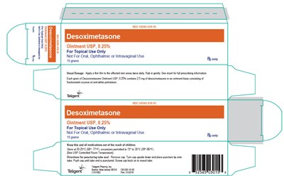 Desoxi 15g Carton Ointment