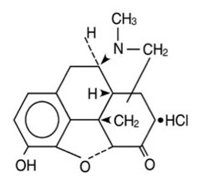 Chemical Structure (Hydromorphone 01)